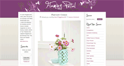 Desktop Screenshot of flamingpetal.co.nz
